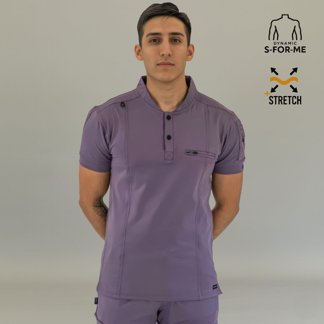 Filipina Quirúrgica 930 Hombre Lila Super Stretch