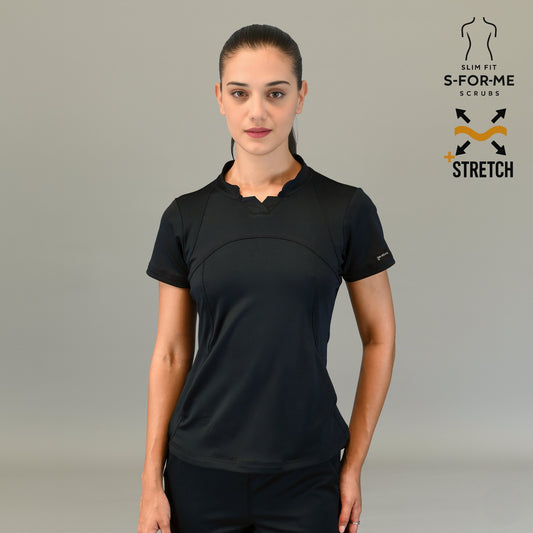 Filipina medica negra mujer slim fit Estilo 910 para hospital y clinica