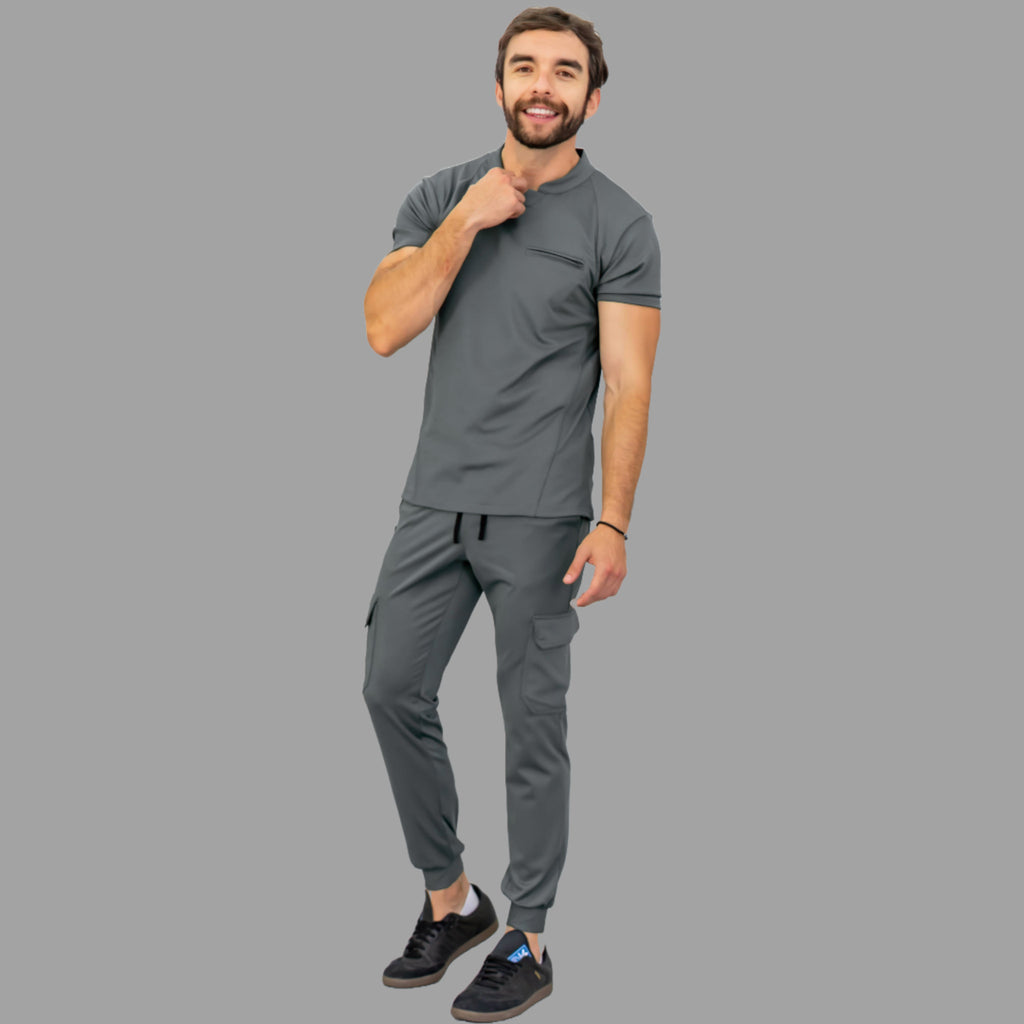 Filipina Quirúrgica 910 Hombre Gris Medio, Scrubs Super Stretch