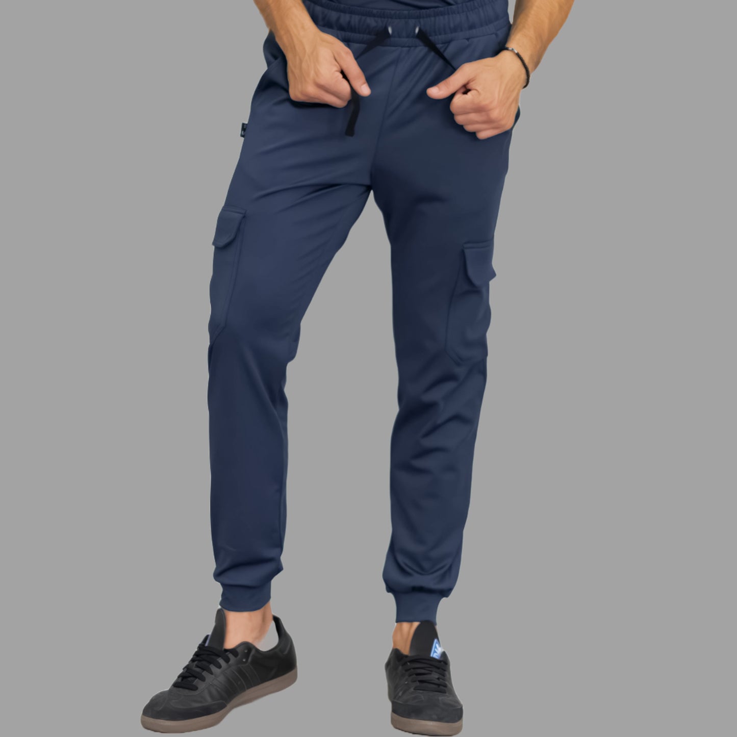 Conjunto Quirúrgico Azul Marino para Hombre – Estilo 910 | Super Stretch Slim Fit
