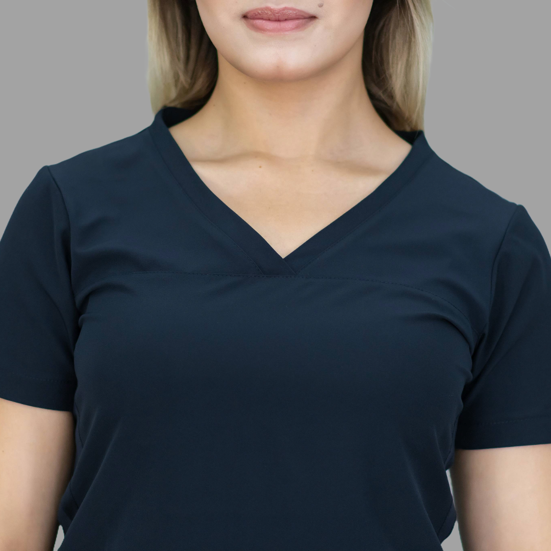Filipina Mujer 530 Quirúrgica Azul Marino, Scrubs 530