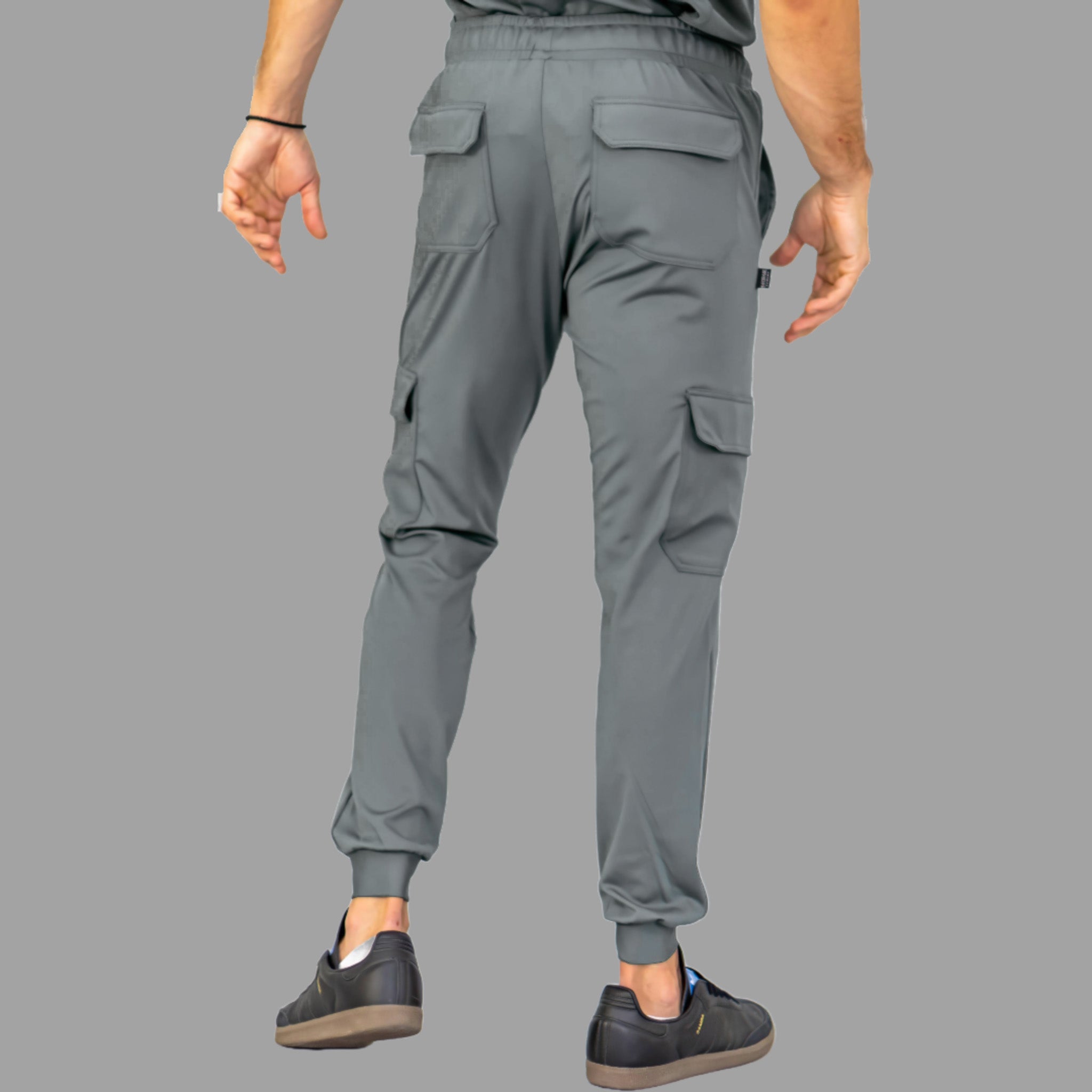 Jogger Quirúrgico Hombre 910 Gris Medio Super Stretch, Scrubs 910