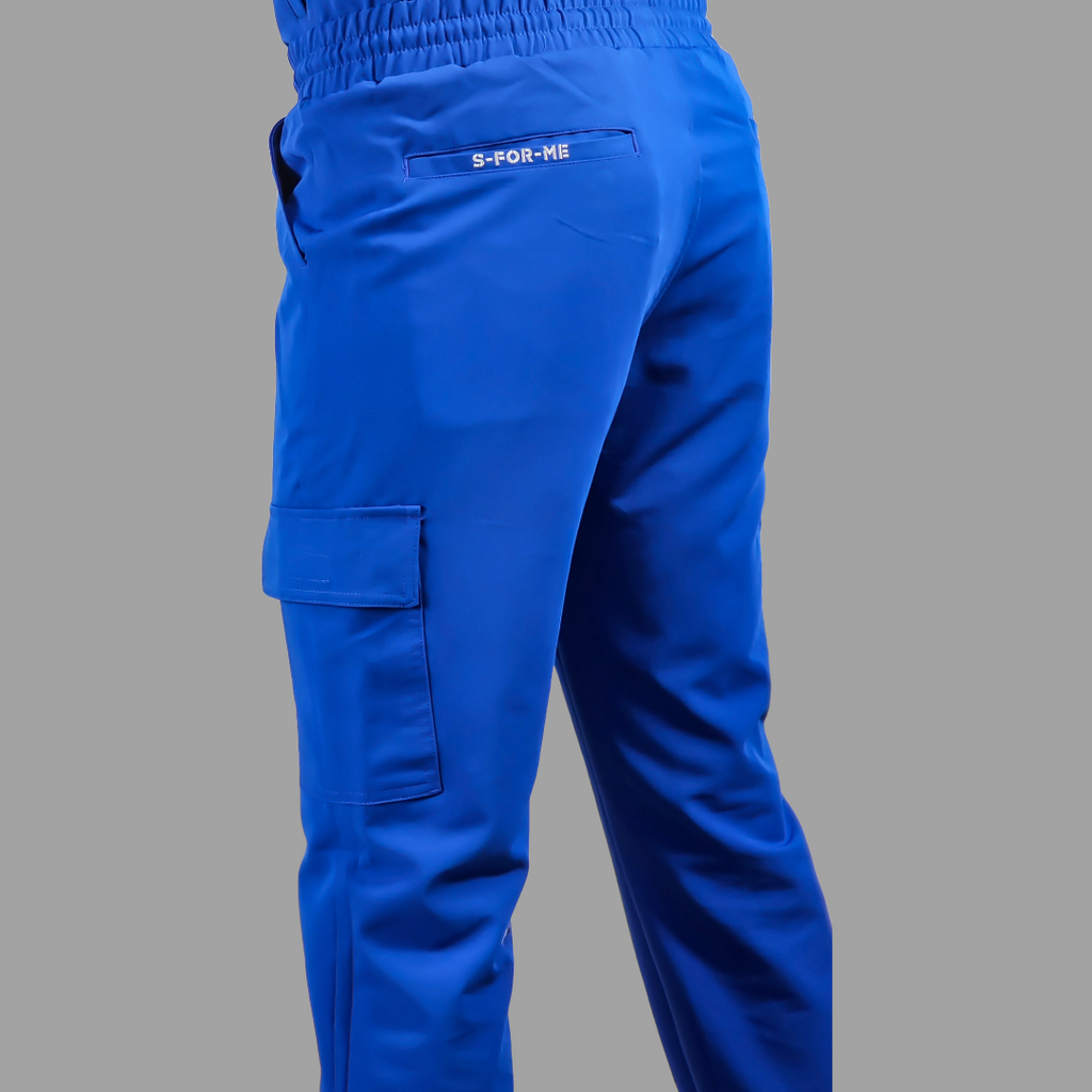 Jogger Quirurgico Antifluido Hombre Azul Rey, Scrubs 300
