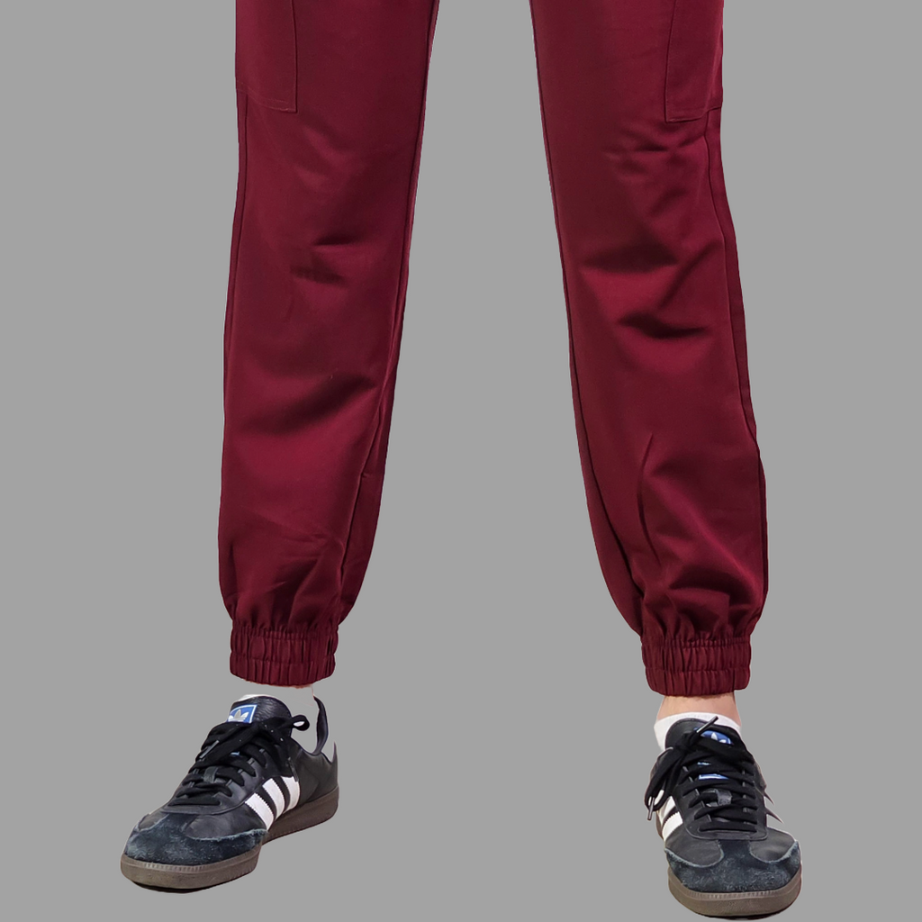 Jogger Quirurgico Antifluido Hombre Vino, Scrubs 300