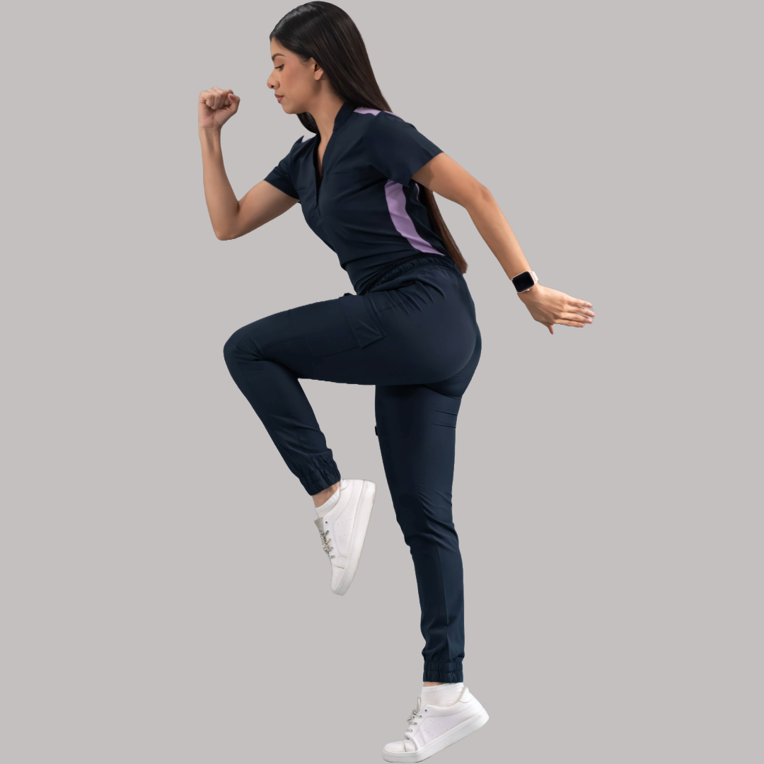 Jogger Quirúrgico Mujer Skinny, Azul Mno, Scrubs 520