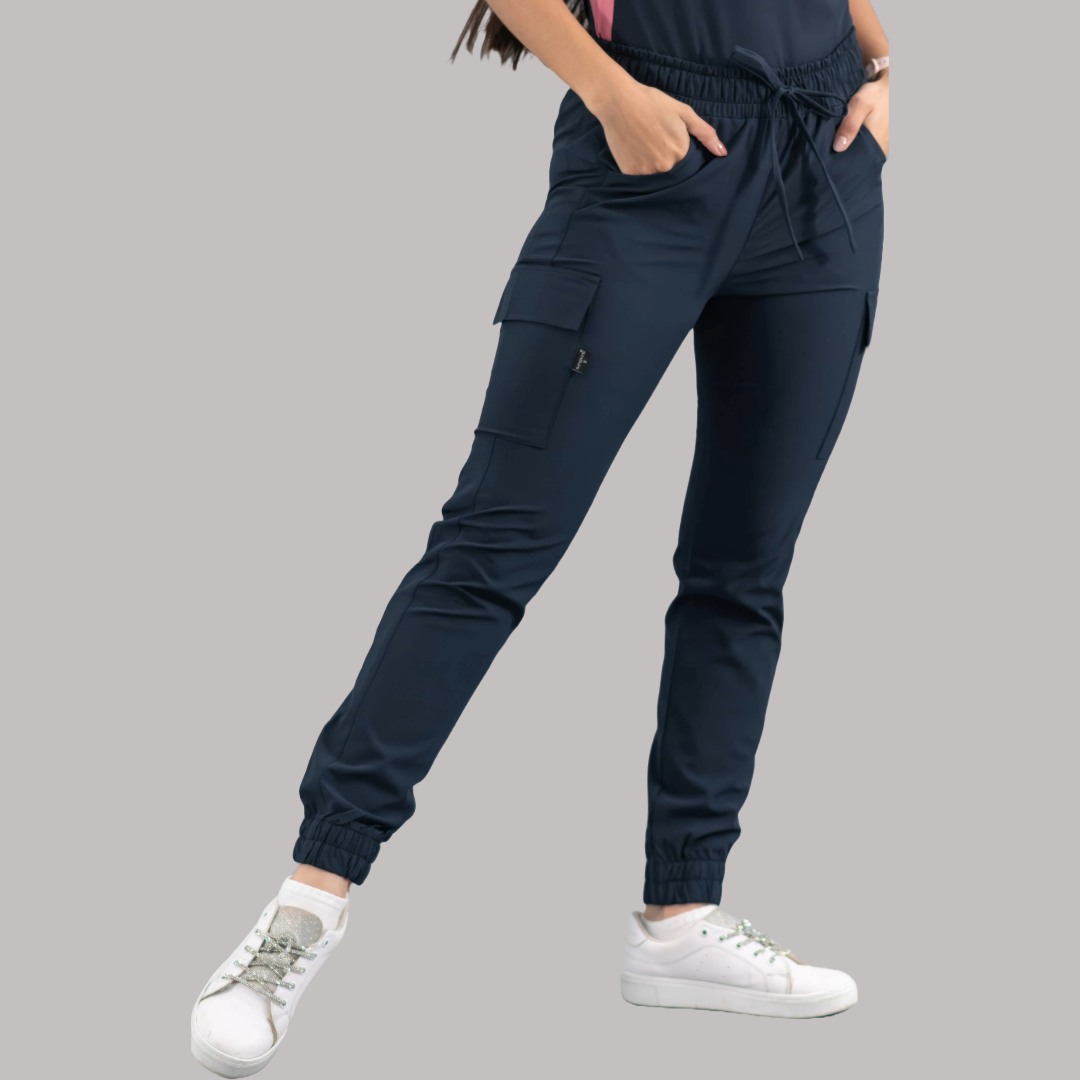 Jogger Quirúrgico Mujer Skinny, Azul Mno, Scrubs 520