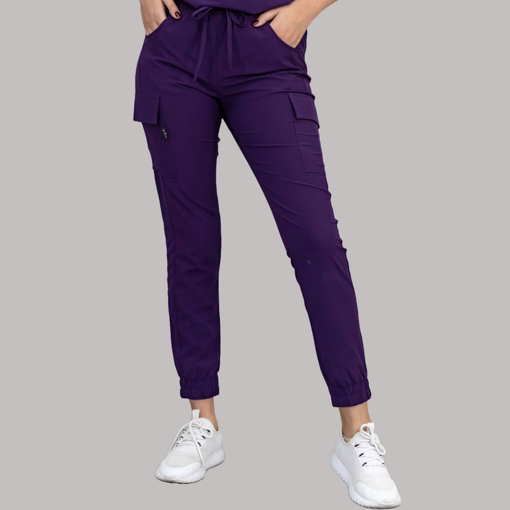 Jogger Quirúrgico Mujer Skinny Morado, Scrubs 520