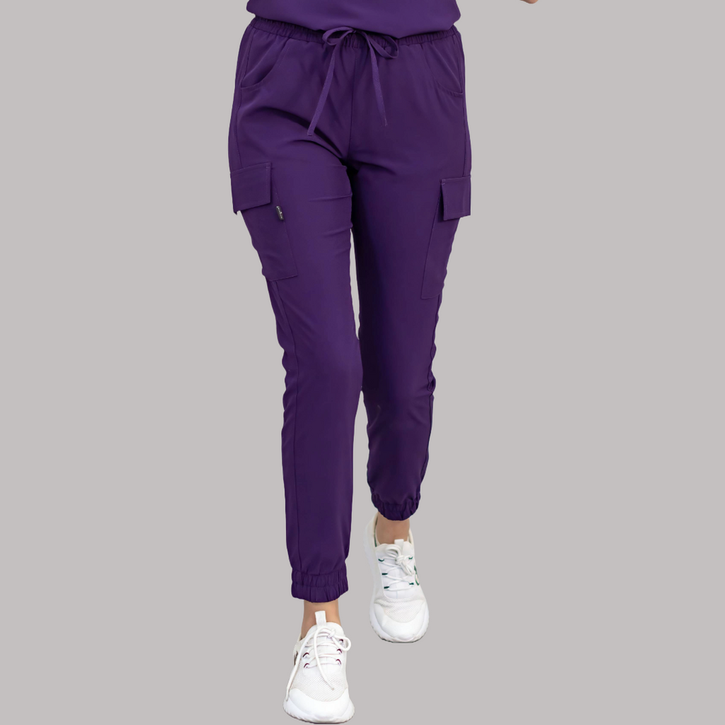 Jogger Quirúrgico Mujer Skinny Morado, Scrubs 520