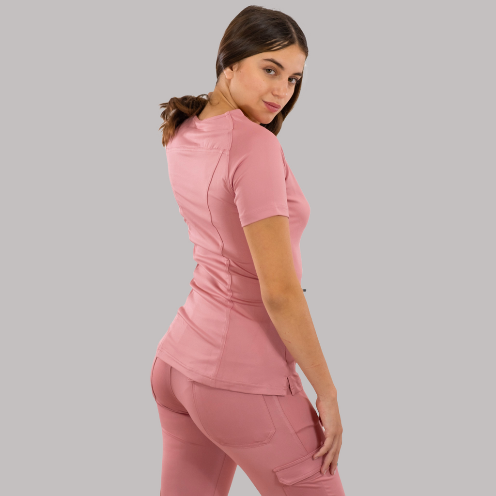 Filipina Quirúrgica Mujer Palo de Rosa, Scrubs 901