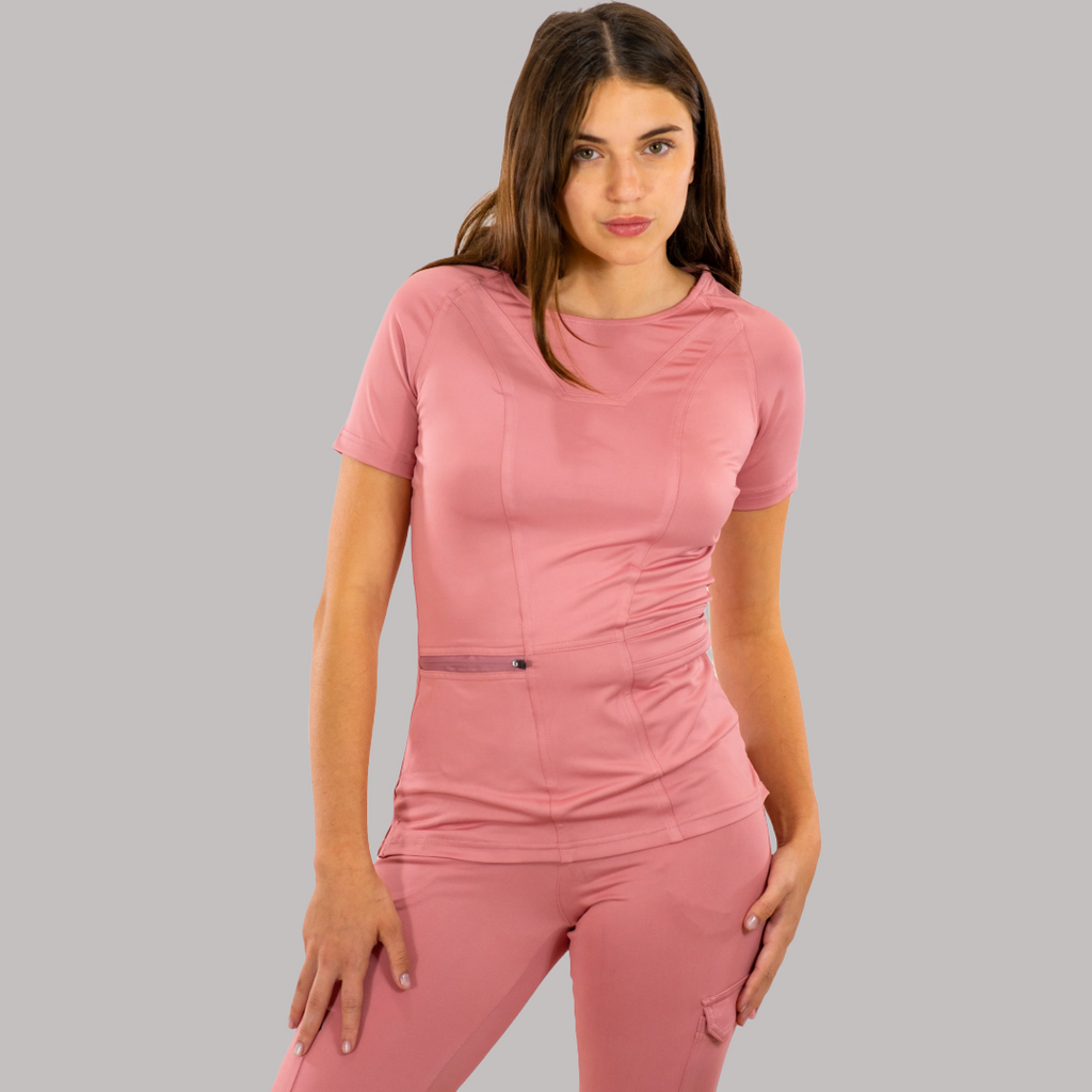 Filipina Quirúrgica Mujer Palo de Rosa, Scrubs 901