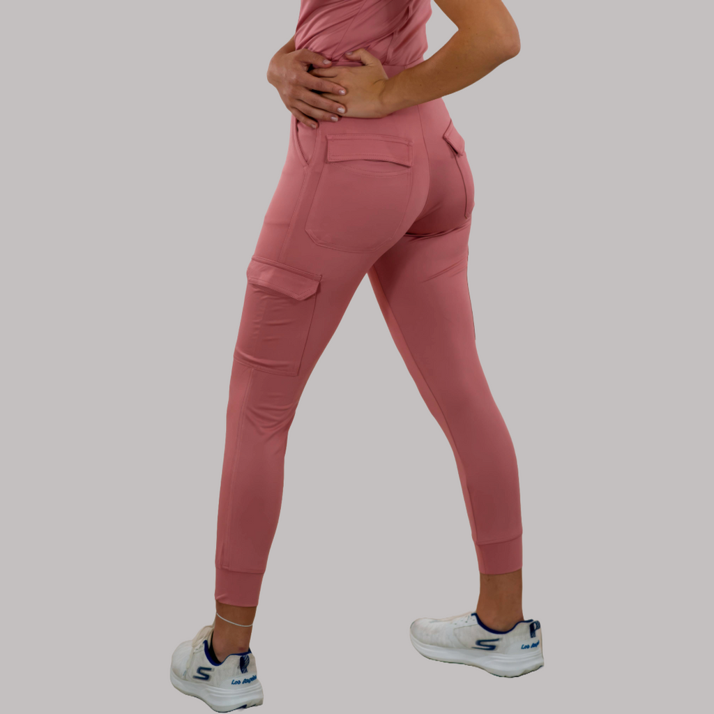 Jogger Quirúrgico, Scrubs Super Stretch Mujer 901 Palo de Rosa
