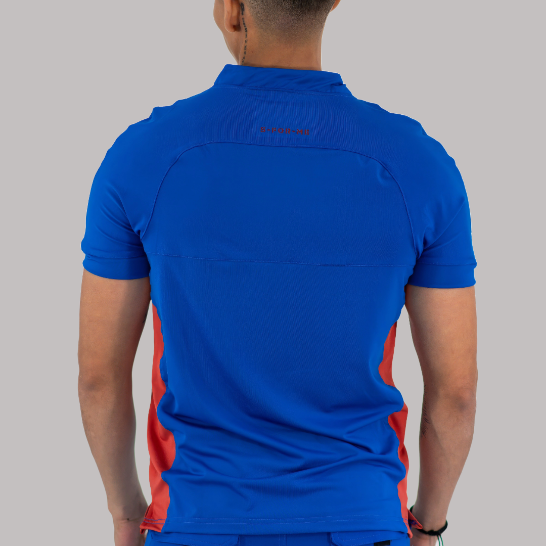 Filipina Super Stretch Hombre 905 Azul Rey/Chedron