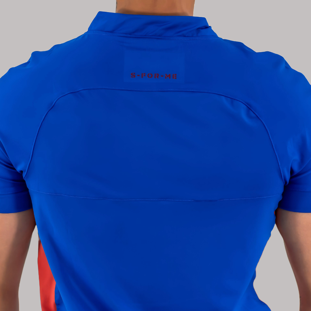 Filipina Super Stretch Hombre 905 Azul Rey/Chedron