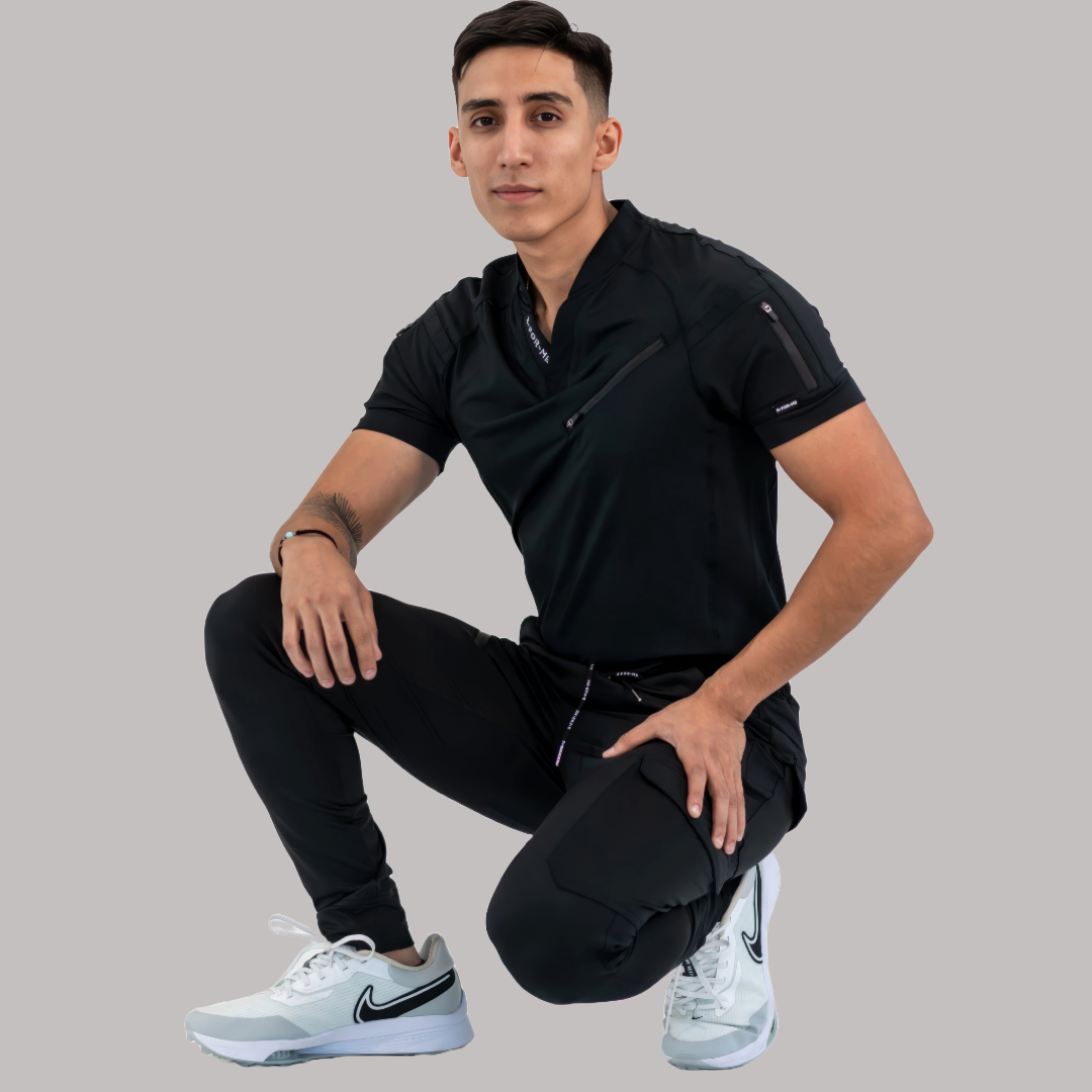 Men's Scrub Jogger 905 Black