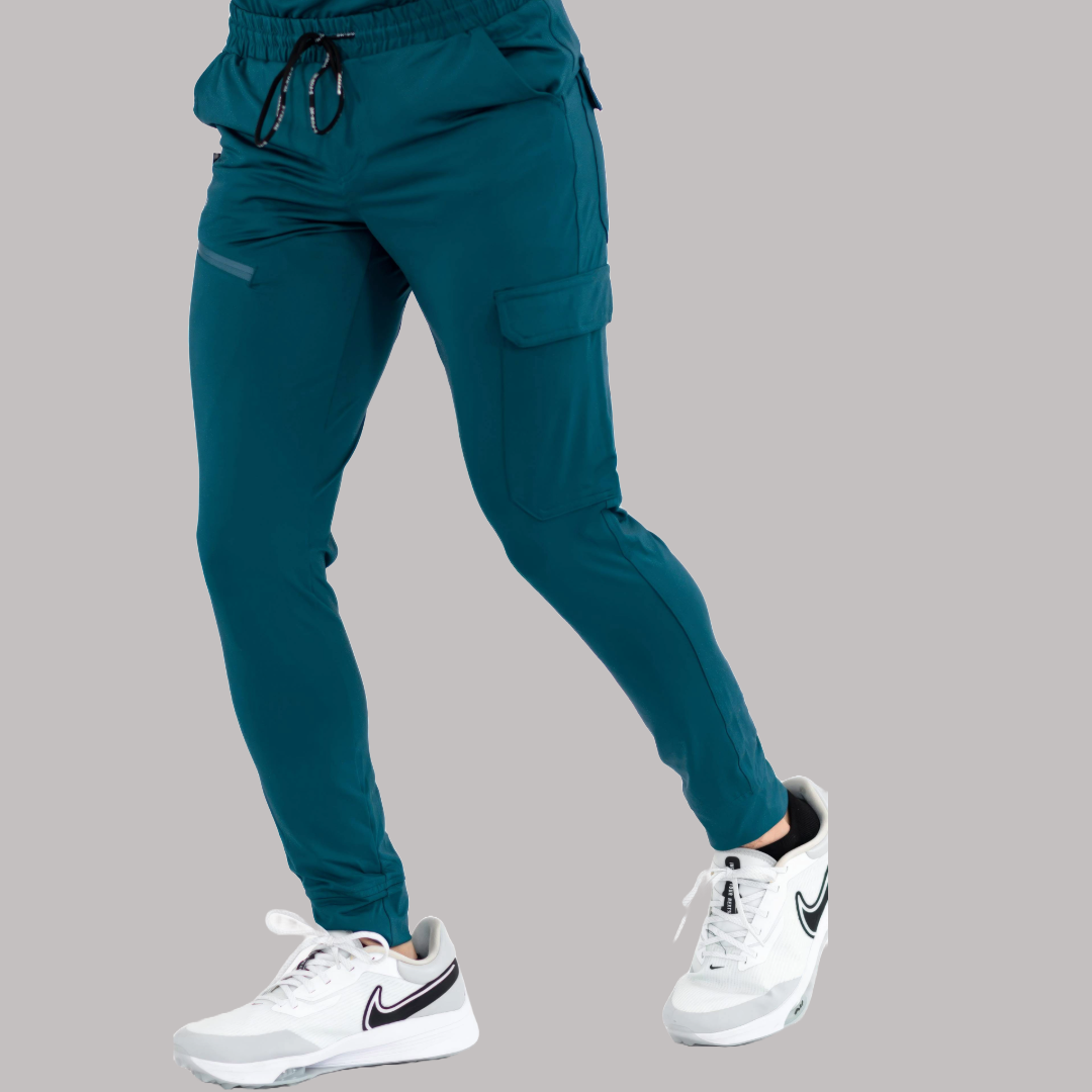 Jogger Azul Caribe Super Stretch Hombre, Scrubs 905