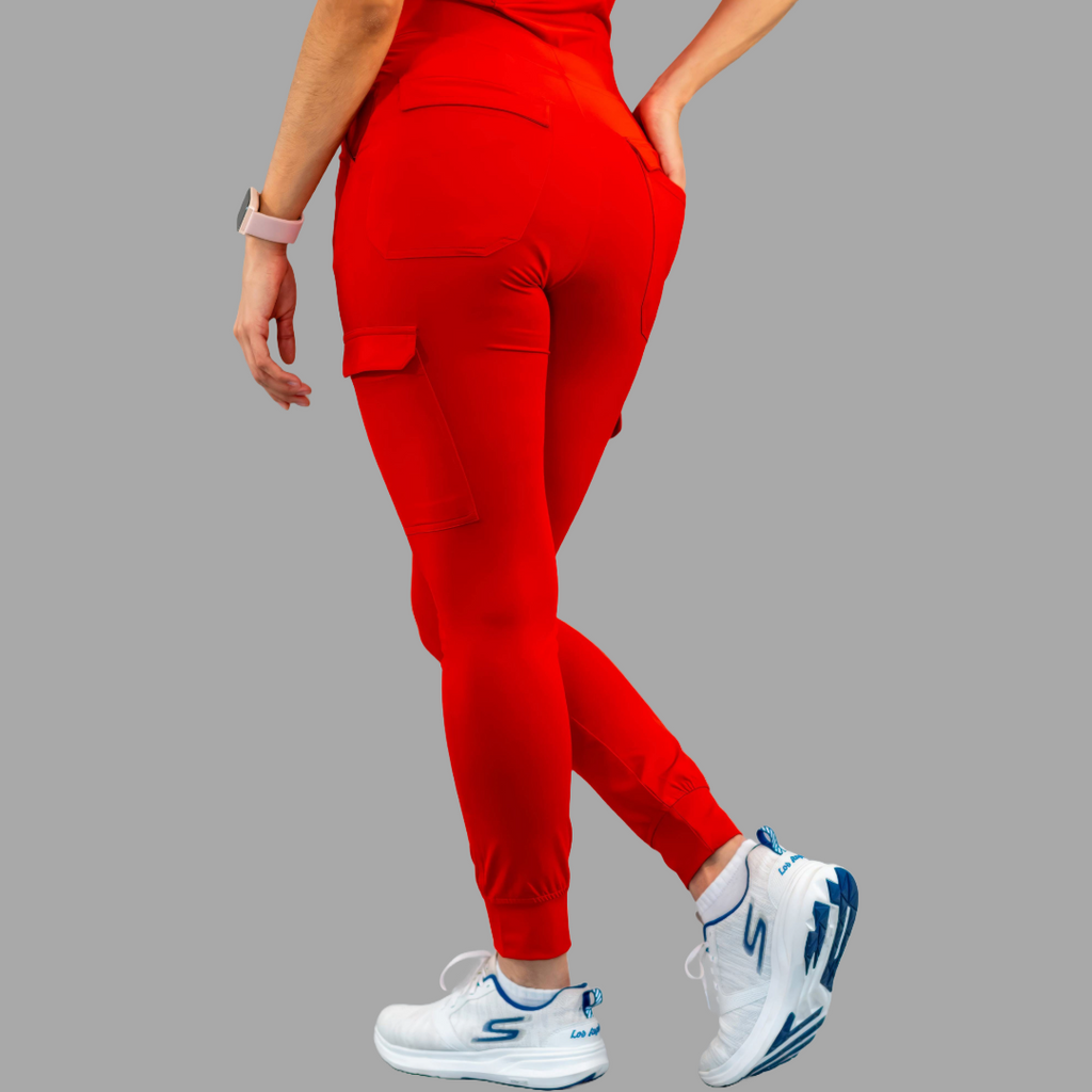 Conjunto Quirúrgico Mujer – Estilo 901 Rojo | Super Stretch