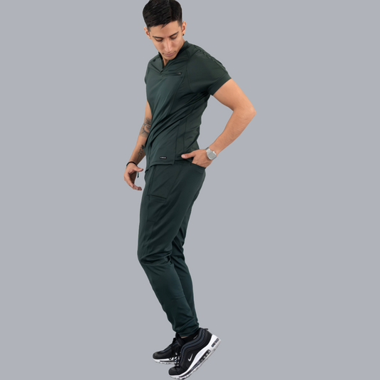 Conjunto Quirúrgico Super Stretch Hombre – Estilo 920 Verde