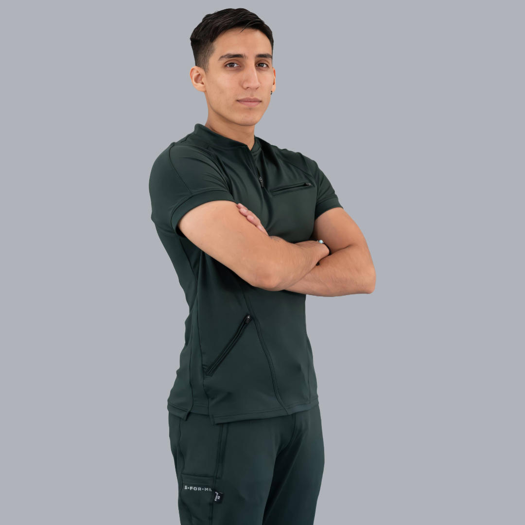 Conjunto Quirúrgico Super Stretch Hombre – Estilo 920 Verde