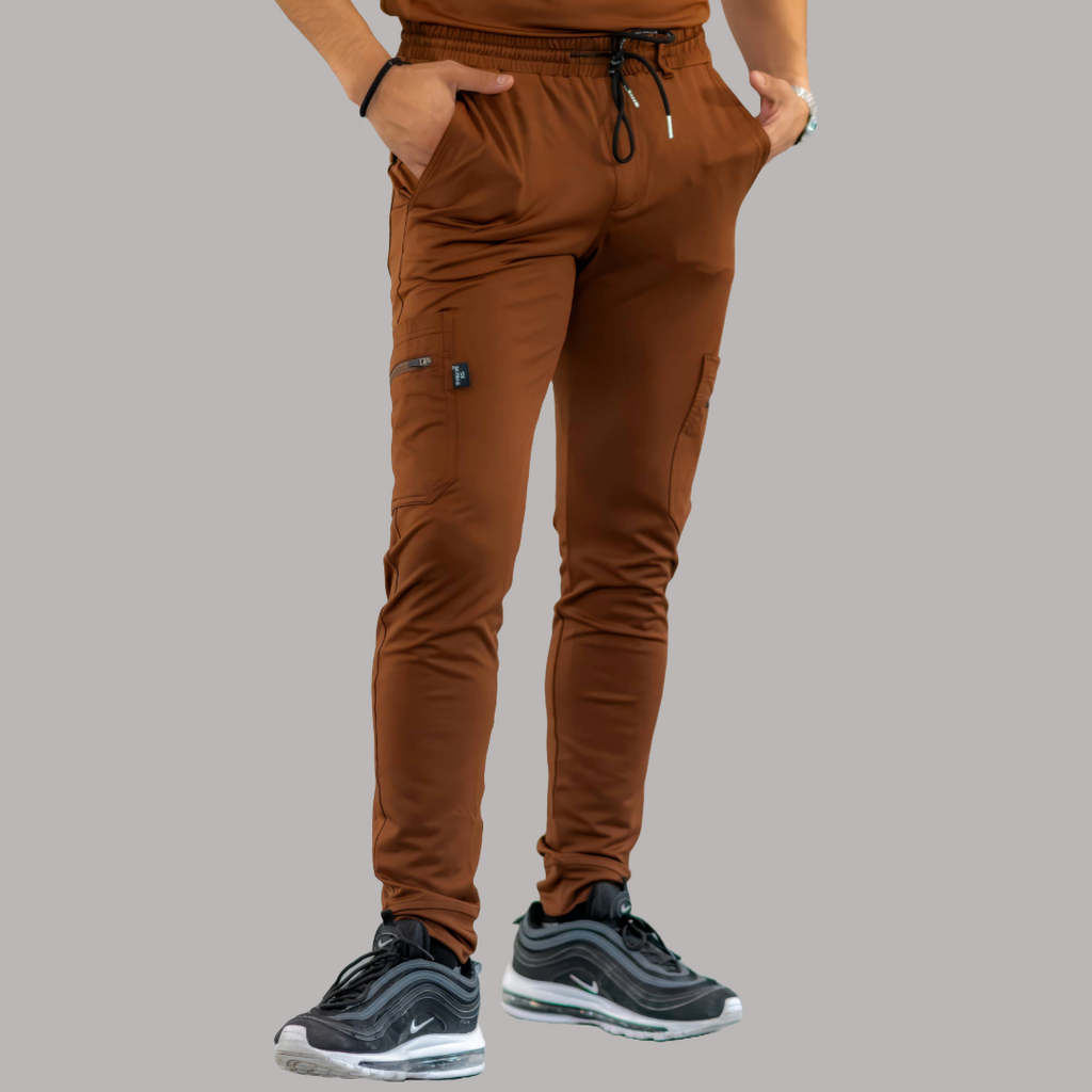 Jogger Quirúrgico Hombre Cafe, Scrubs 901
