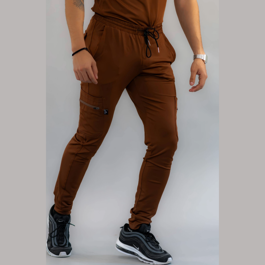 Jogger Quirúrgico Hombre Cafe, Scrubs 901