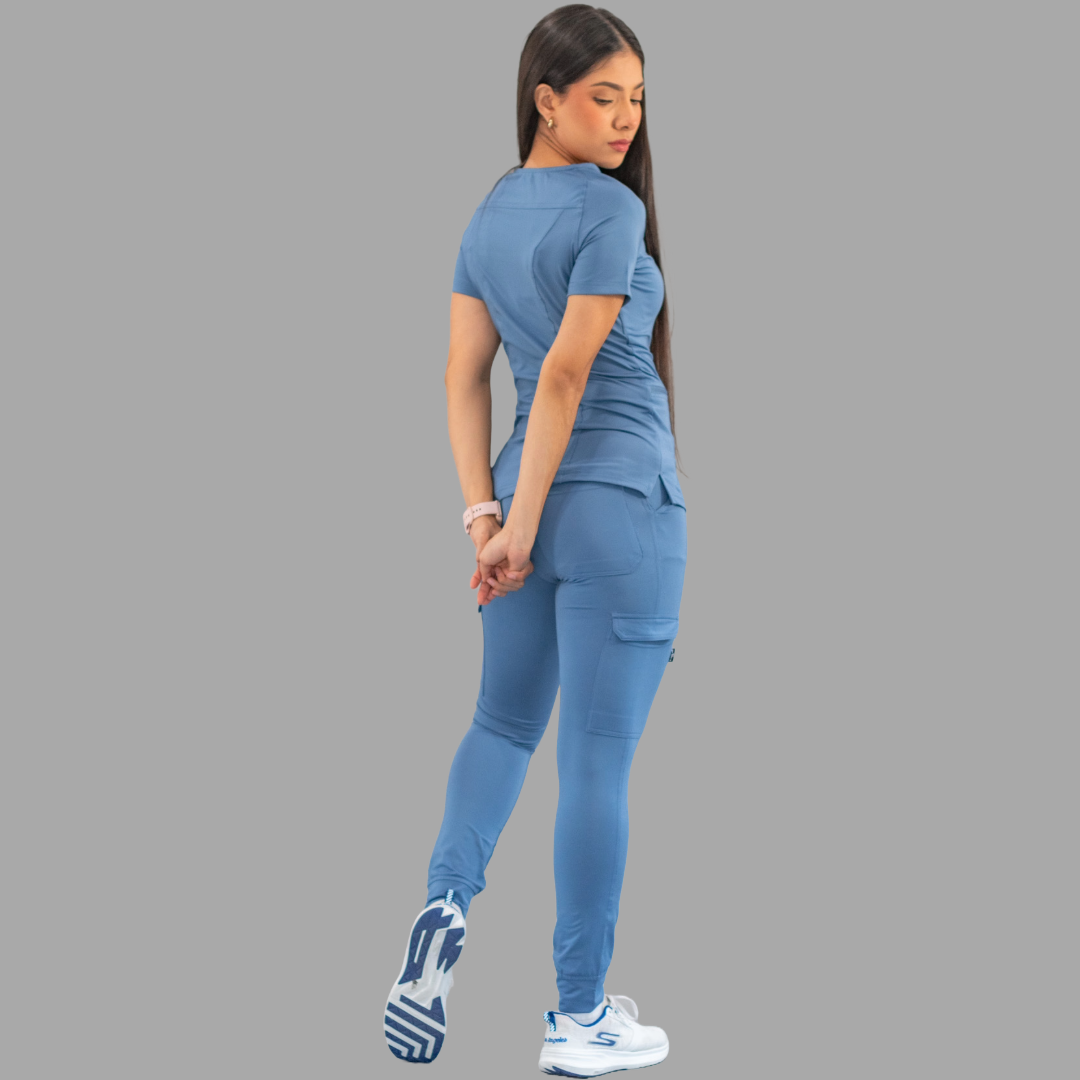 Filipina Quirúrgica Mujer Plumbago, Super Stretch, Scrubs 901