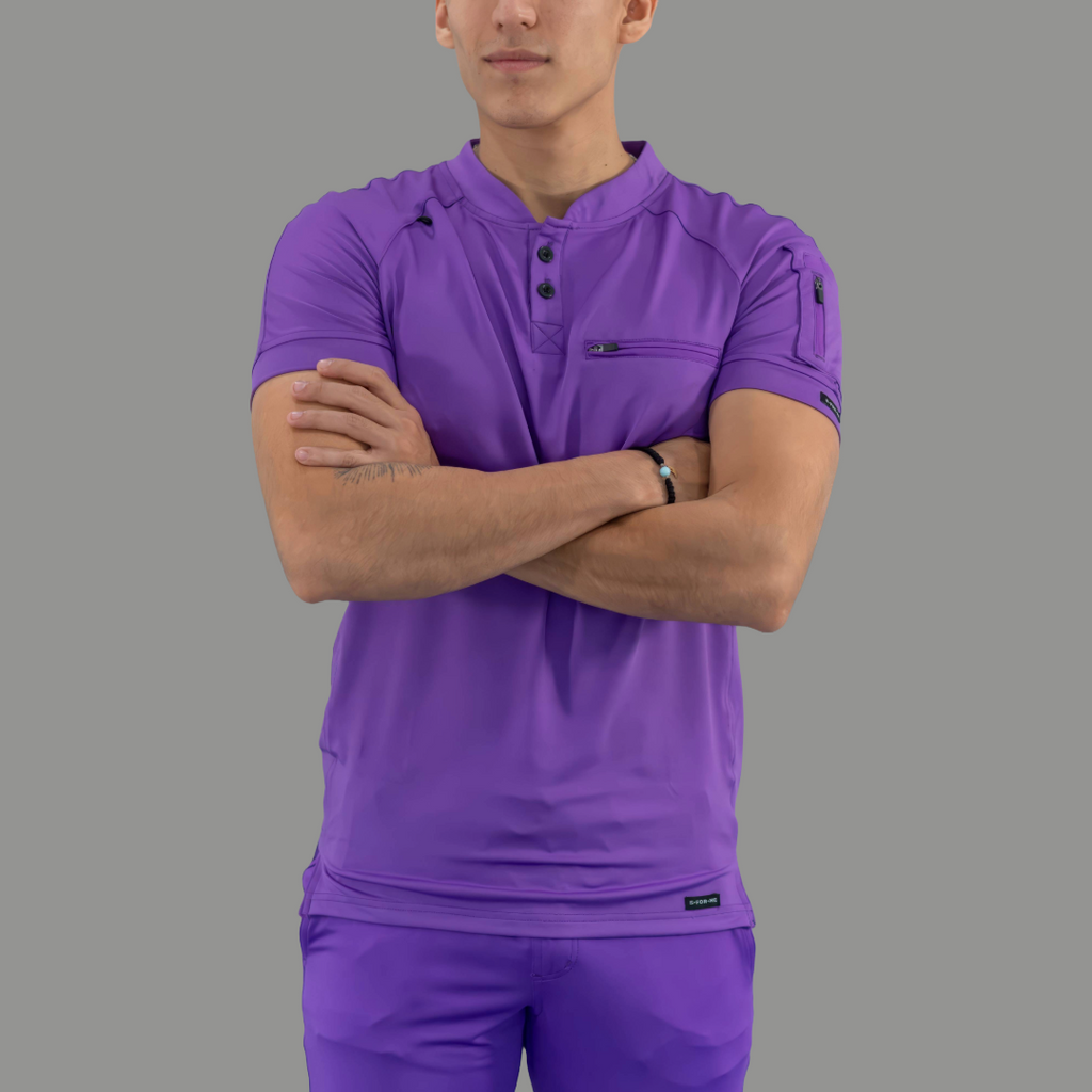Filipina Quirúrgica Hombre Morado, Scrubs 901