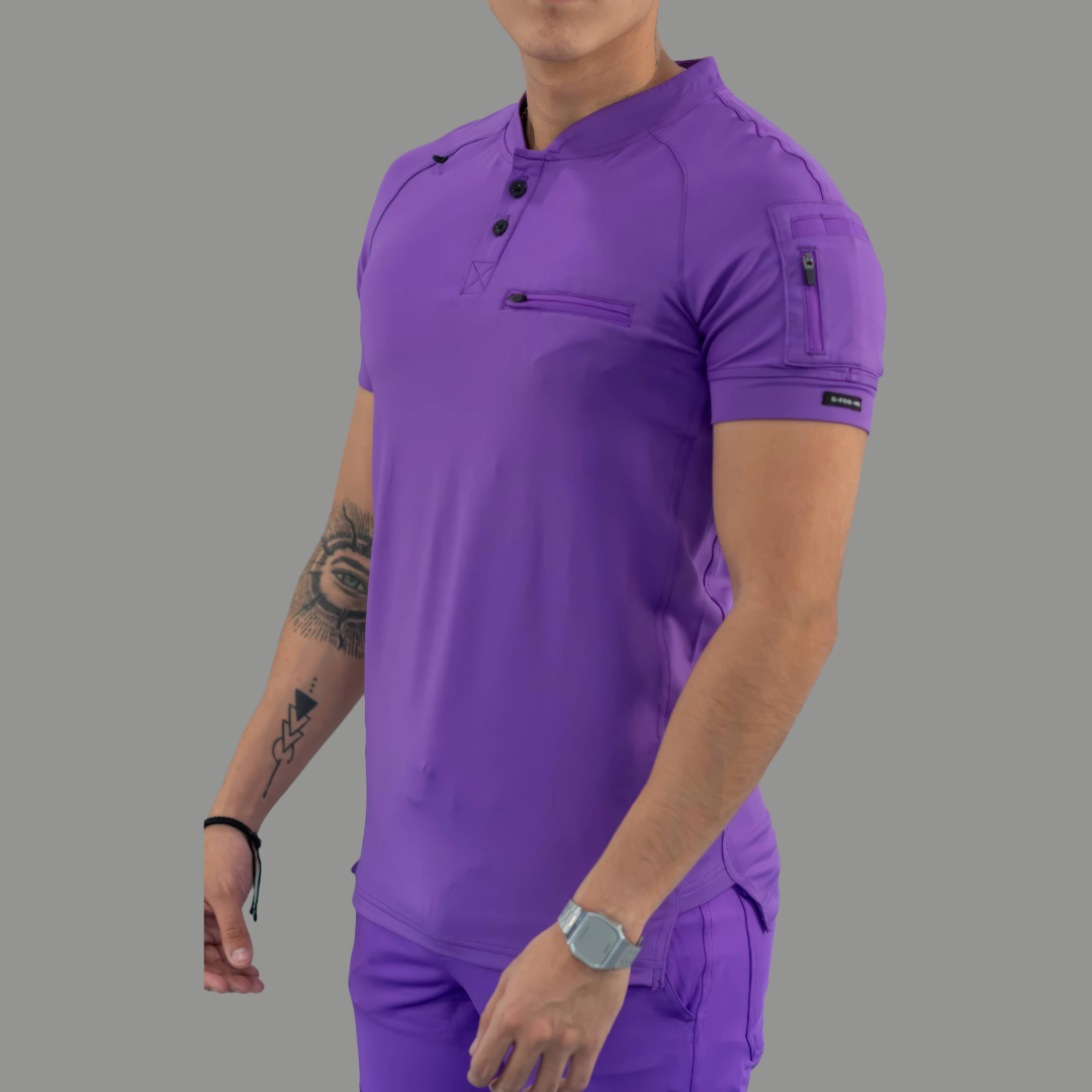 Filipina Quirúrgica Hombre Morado, Scrubs 901