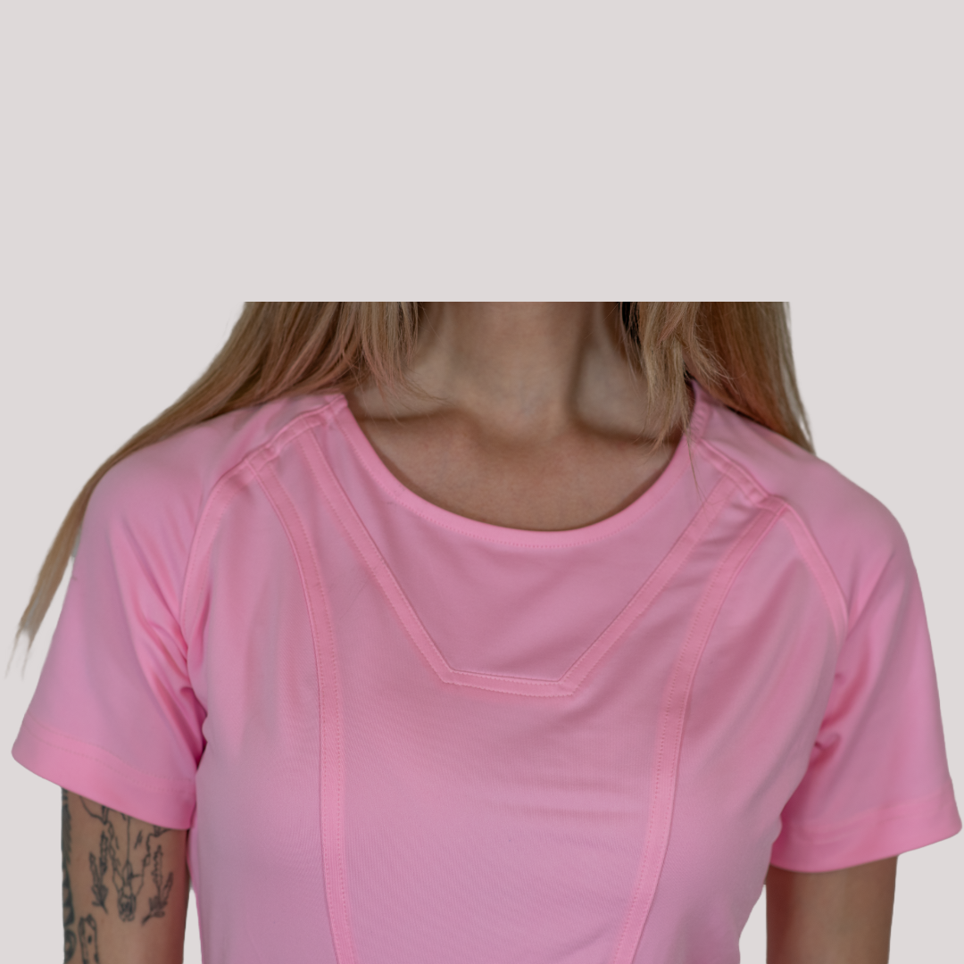 Filipina Quirúrgica Mujer Rosa Pastel Super Stretch, Scrubs 901