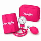 kit baumanometro rosa manguito estuche pera manometro checkatek Sandel Medica
