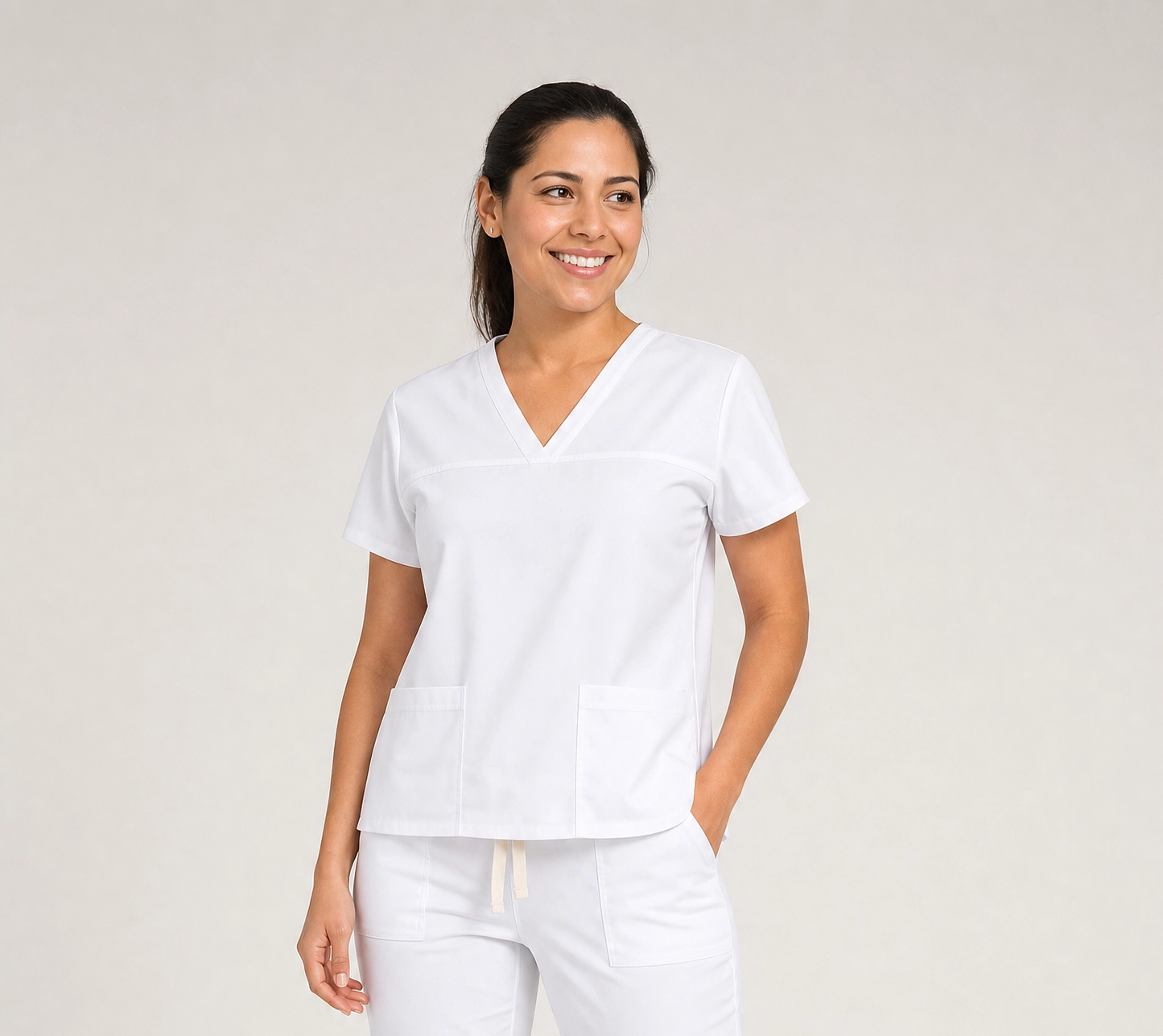 Filipina 503 Quirúrgica Mujer FW Blanca Antifluido