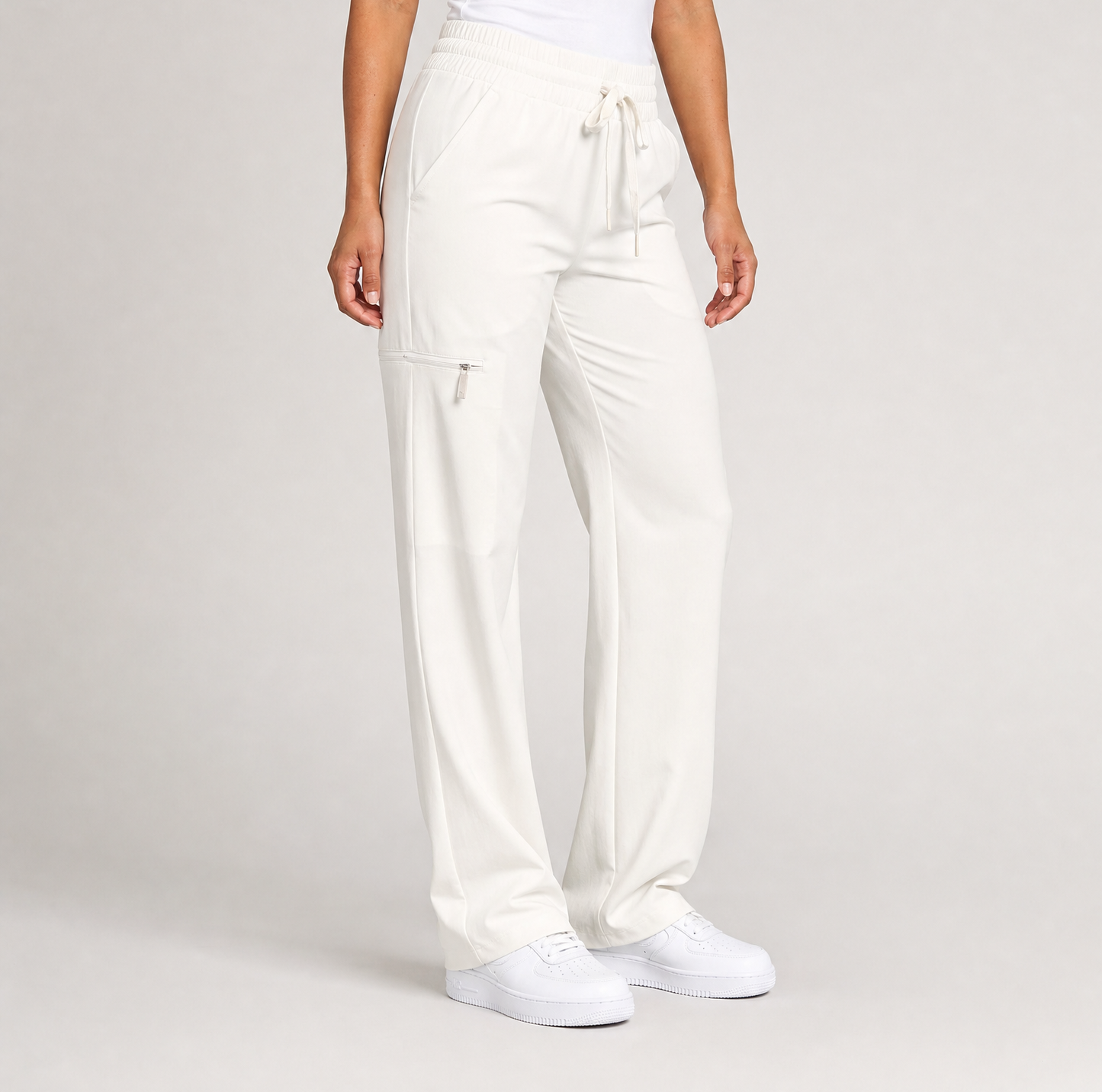 Pantalón 503 mujer Quirúrgico Blanco Antifluido Relaxed