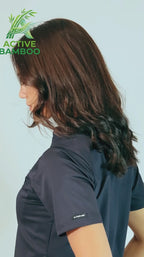Pantalón Jogger Quirúrgico 511 Bambú Azul Marino Mujer