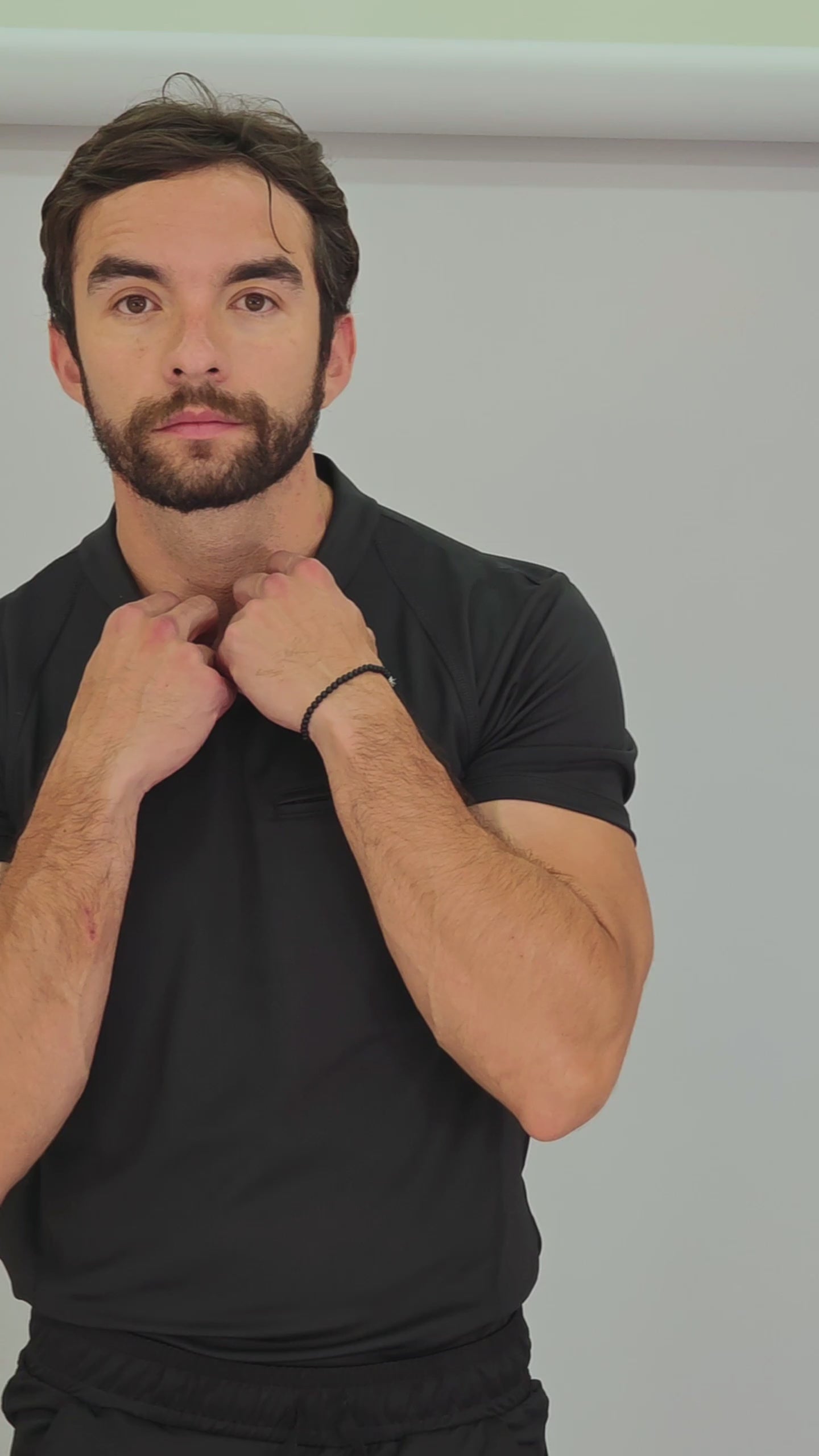 Jogger Quirúrgico Negro Hombre Super Stretch, Scrubs Est. 910